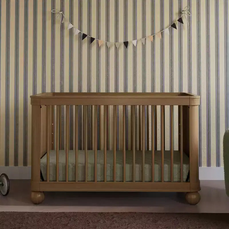 Lit de bébé convertible 3-en-1, bois de pin massif, certifié GREENGUARD Gold