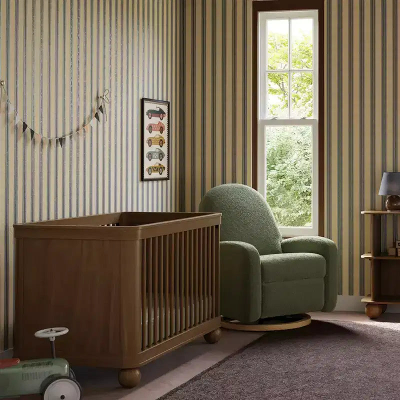 Lit de bébé convertible 3-en-1, bois de pin massif, certifié GREENGUARD Gold