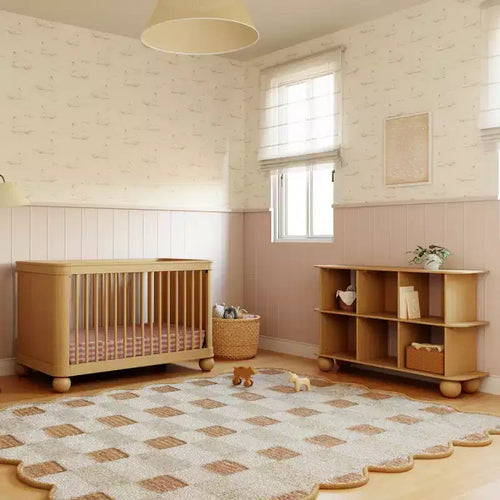 Lit de bébé convertible 3-en-1, bois de pin massif, certifié GREENGUARD Gold