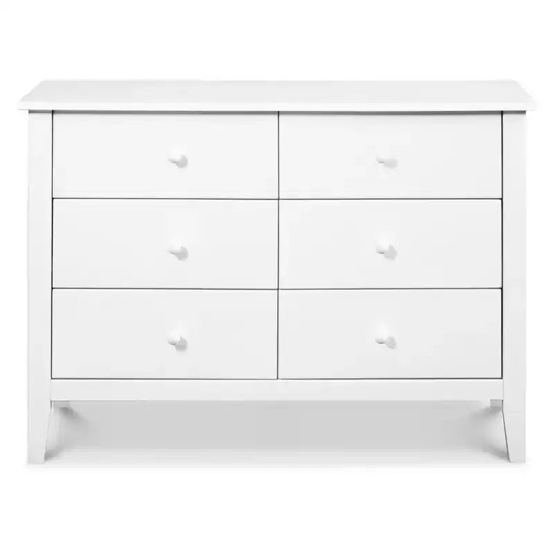Commode 6 tiroirs pour chambre de bébé, bois de pin massif, certifiée GREENGUARD Gold
