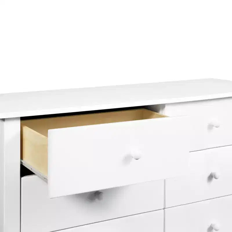 Commode 6 tiroirs pour chambre de bébé, bois de pin massif, certifiée GREENGUARD Gold