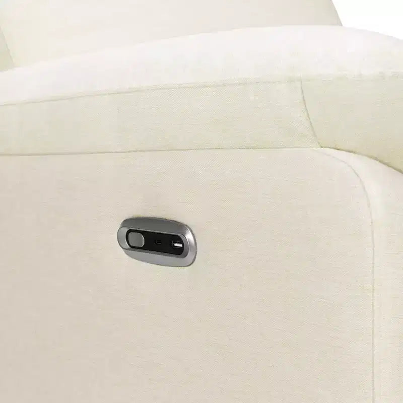 Fauteuil inclinable et planeur pivotant électroniques avec port de chargement USB, certifié GREENGUARD Gold