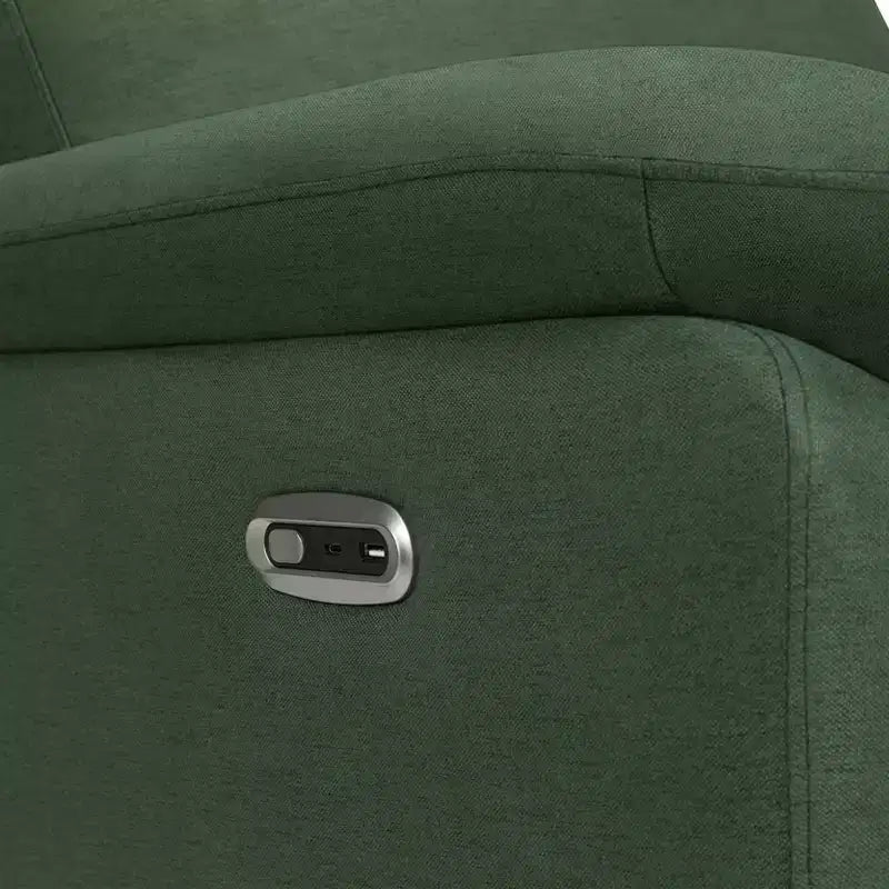 Fauteuil inclinable et planeur pivotant électroniques avec port de chargement USB, certifié GREENGUARD Gold