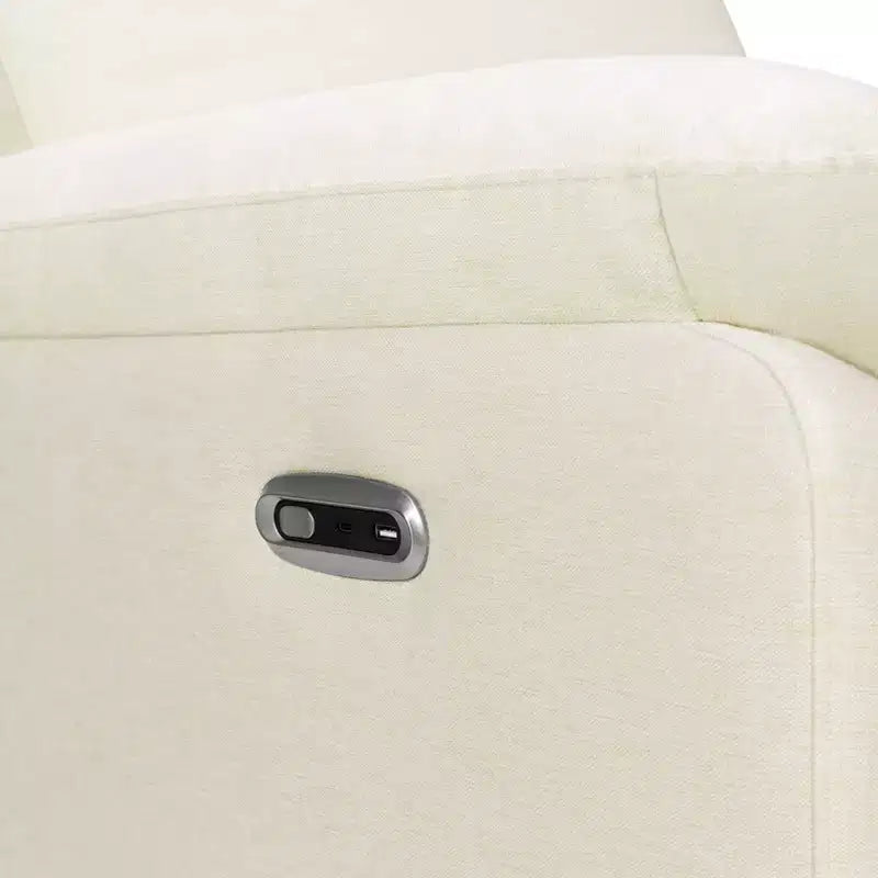 Fauteuil inclinable et planeur pivotant électroniques avec port de chargement USB, certifié GREENGUARD Gold
