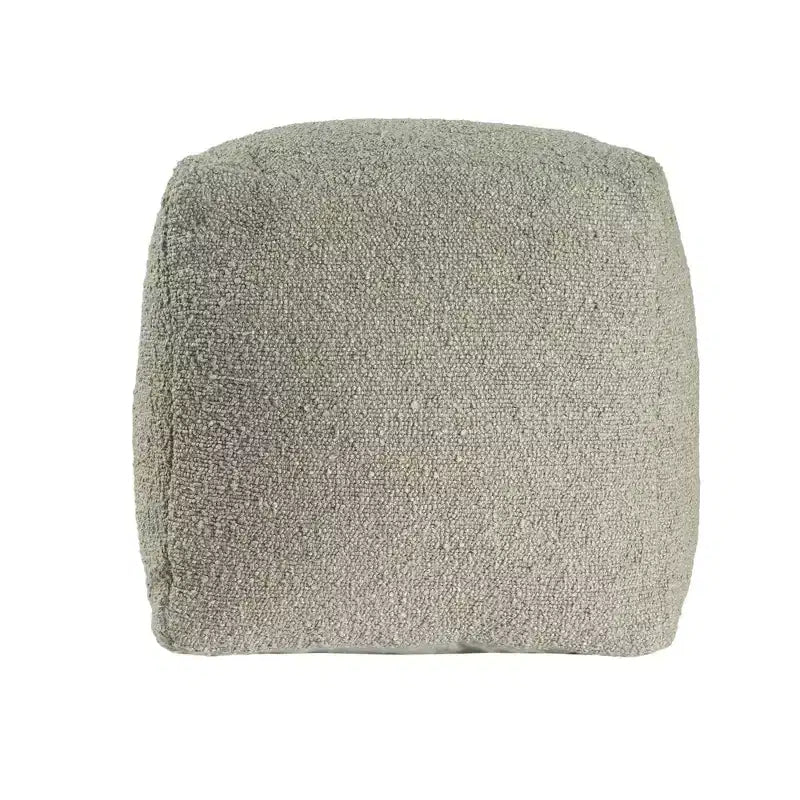Pouff ottoman 18 pouces en boucle sauge