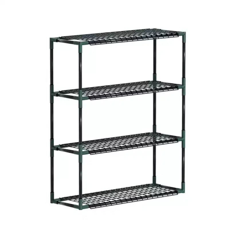 Étagère à plantes d'extérieur robuste à 3 niveaux pour serres, 15,8 kg par étagère, 30P x 87,6L x 103,6H cm